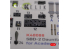 Kelik Decals 3D K48088 Autocollants 3D intérieurs du SBD-2 Dauntless pour kit Academy 1/48