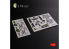 Kelik Decals 3D K48089 Autocollants 3D intérieurs du F-4J &quot;Phantom II&quot; pour kit Academy 1/48