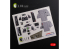 Kelik Decals 3D K48089 Autocollants 3D intérieurs du F-4J &quot;Phantom II&quot; pour kit Academy 1/48