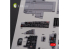 Kelik Decals 3D K48089 Autocollants 3D intérieurs du F-4J &quot;Phantom II&quot; pour kit Academy 1/48