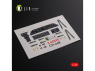 Kelik Decals 3D K48090 Autocollants 3D intérieurs du CH-46E pour kit Academy 1/48