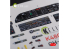 Kelik Decals 3D K48090 Autocollants 3D intérieurs du CH-46E pour kit Academy 1/48