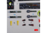 Kelik Decals 3D K48090 Autocollants 3D intérieurs du CH-46E pour kit Academy 1/48