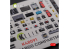 Kelik Decals 3D K48091 Autocollants 3D Intérieur du compartiment de chargement du CH-46E pour kit Academy 1/48