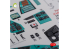Kelik Decals 3D K48092 Autocollants 3D intérieurs Mi-24D (Hind-D) pour kit Trumpeter 1/48