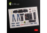 Kelik Decals 3D K48093 Autocollants 3D intérieurs CH-47F pour kit Italeri 1/48