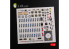 Kelik Decals 3D K48093 Autocollants 3D intérieurs CH-47F pour kit Italeri 1/48