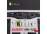 Kelik Decals 3D K48097 Autocollants 3D intérieurs MH-53 Sea Dragon pour kit Academy 1/48