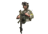 Blacksnake Model Buste figurine UKR1/10-03 Buste soldat AZOV SF-03 1/10