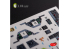 Kelik Decals 3D K48103 F-16A/C - décalcomanies 3D intérieures pour kit Academy 1/48