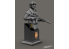 Blacksnake Model Buste figurine UKR1/10-01 Buste soldat AZOV SF-01 1/10