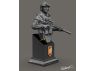 Blacksnake Model Buste figurine UKR1/10-01 Buste soldat AZOV SF-01 1/10