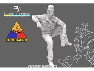 Blacksnake Model figurine CREW-01 Tankiste USA WWII 1 1/35