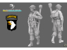 Blacksnake Model figurine ST-14 Soldat 101st Airborne figurine 14 1/35