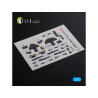 Kelik Decals 3D K72093 Décalcomanies 3D intérieurs Folland Gnat T.1 pour kit Airfix 1/72