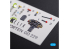 Kelik Decals 3D K72100 Décalcomanies 3D intérieurs Horten Go 229 pour kit Revell 1/72