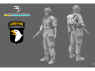 Blacksnake Model figurine ST-07 Soldat 101st Airborne figurine 7 Medic 1/35