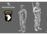 Blacksnake Model figurine ST-04 Soldat 101st Airborne figurine 4 1/35