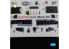 Kelik Decals 3D K72110 Décalcomanies 3D intérieures F-16 CJ (Bloc 50) pour kit Tamiya 1/72