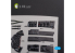 Kelik Decals 3D K72113 Décalcomanies 3D intérieures du F9F-2 Panther pour kit HobbyBoss 1/72