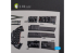 Kelik Decals 3D K72113 Décalcomanies 3D intérieures du F9F-2 Panther pour kit HobbyBoss 1/72
