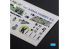 Kelik Decals 3D K72114 Décalcomanies 3D intérieures Hurricane Mk IIC pour kit Arma Hobby 1/72