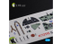 Kelik Decals 3D K72115 Décalcomanies 3D intérieurs Sea Hurricane Mk I pour kit Arma Hobby 1/72