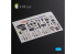 Kelik Decals 3D K72116 Décalcomanies 3D intérieurs He-111 H6 pour kit Airfix 1/72
