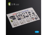 Kelik Decals 3D K72116 Décalcomanies 3D intérieurs He-111 H6 pour kit Airfix 1/72