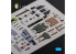 Kelik Decals 3D K72119 Décalcomanies 3D intérieurs Mirage 2000C pour kit ModelSvit 1/72
