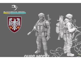 Blacksnake Model figurine UKRAINE-10 Soldat Ukrainien figurine 10 Sniper 1/35