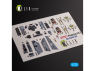 Kelik Decals 3D K72127 Décalcomanies 3D intérieur FG.1 Phantom pour kit Airfix 1/72