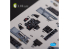 Kelik Decals 3D K72127 Décalcomanies 3D intérieur FG.1 Phantom pour kit Airfix 1/72