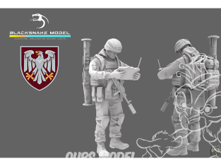 Blacksnake Model figurine UKRAINE-11 Soldat Ukrainien figurine 11 Opérateur drone 2 1/35