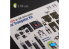 Kelik Decals 3D K72129 A-6E Intruder décalcomanies 3D intérieures pour kit Trumpeter 1/72