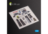 Kelik Decals 3D K72130 Décalcomanies F-101 Voodoo interior 3D decals pour Revell kit 1/72