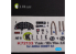 Kelik Decals 3D K72133 Yak-1B - Décalcomanies 3D intérieures pour kit Arma Hobby 1/72