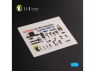 Kelik Decals 3D K72134 Ki-84 Hayate Décalcomanies 3D intérieures pour kit Arma Hobby 1/72