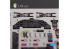 Kelik Decals 3D K72135 AVRO VULCAN B.2 Cockpit avant Décalcomanies 3D intérieures pour kit Airfix 1/72