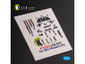 Kelik Decals 3D K72143 IAR.81c Décalcomanies 3D intérieures pour kit IBG Models 1/72