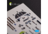 Kelik Decals 3D K72143 IAR.81c Décalcomanies 3D intérieures pour kit IBG Models 1/72