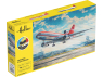 HELLER maquette avion 56451 STARTER KIT Lockheed L-1011 Tristar inclus peintures principale colle et pinceau 1/125