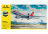 HELLER maquette avion 56451 STARTER KIT Lockheed L-1011 Tristar inclus peintures principale colle et pinceau 1/125