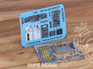 Eduard Space décalques 3D 3DL48224 Sea King HC.4 Airfix 1/48