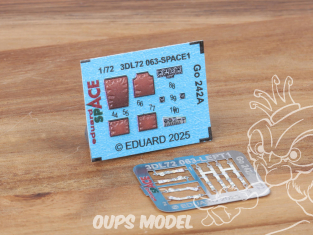 Eduard Space décalques 3D 3DL72063 Gotha Go 242A Ibg 1/72