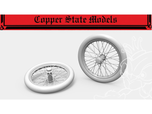 Copper State Models Avion A32-003 Roues à rayons Nieuport 1/32