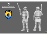 Blacksnake Model figurine UKS-02 Soldat Ukrainien Bataillon AZOV figurine 2 1/35