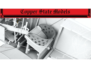 Copper State Models Avion A32-015 Dossier de siège pilote Nieuport 11/16 1/32