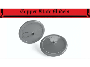 Copper State Models Avion A32-019 Nieuport 11 roues avec jantes découpées à lacets 1/32