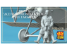 Copper State Models personel F32-070 L'as français à la jambe de bois Paul Tarascon 1/32
